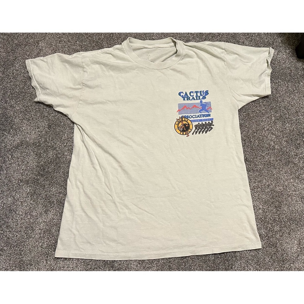 Cactus Jack by Travis Scott Cream Tee Shirt
